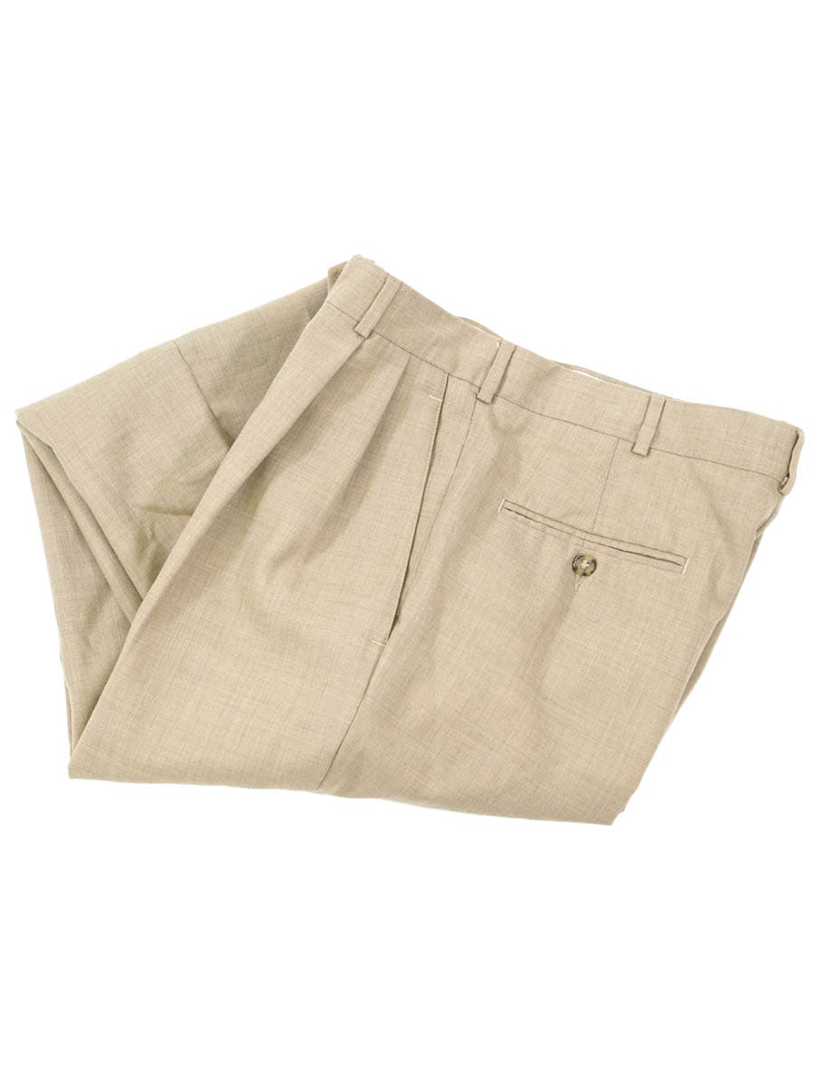 00's slates CLASSIC FIT 2タック ウールスラックス ベージュ 表記