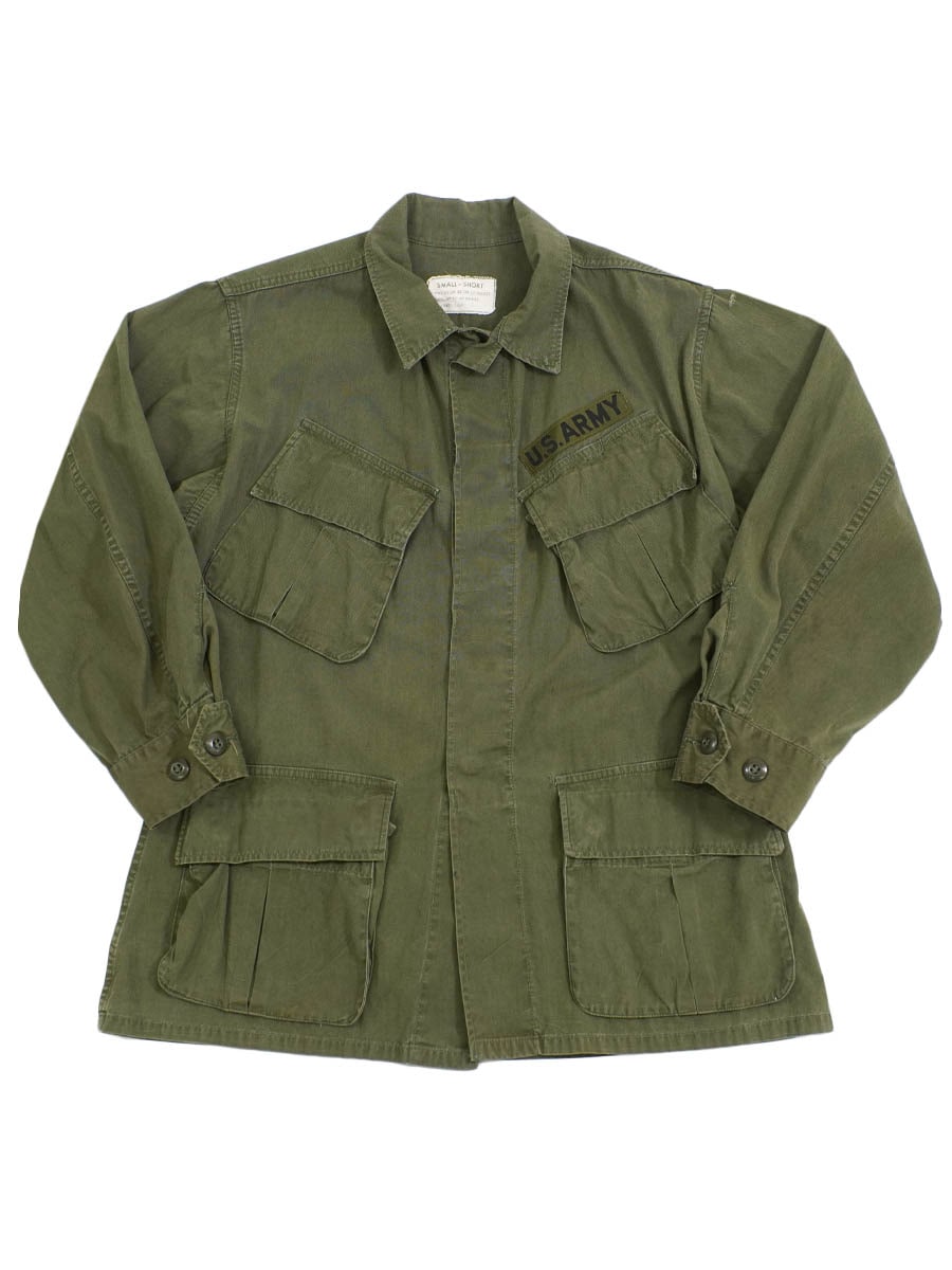 60's U.S.ARMY ファティーグJKT 3rd ノンリップ 表記(SMALL-SHORT