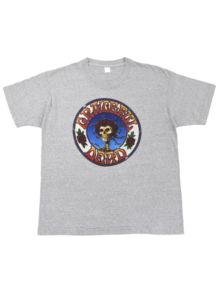 90's ''GRATEFUL DEAD'' 両面プリント Tシャツ グレー 実寸(XL位)