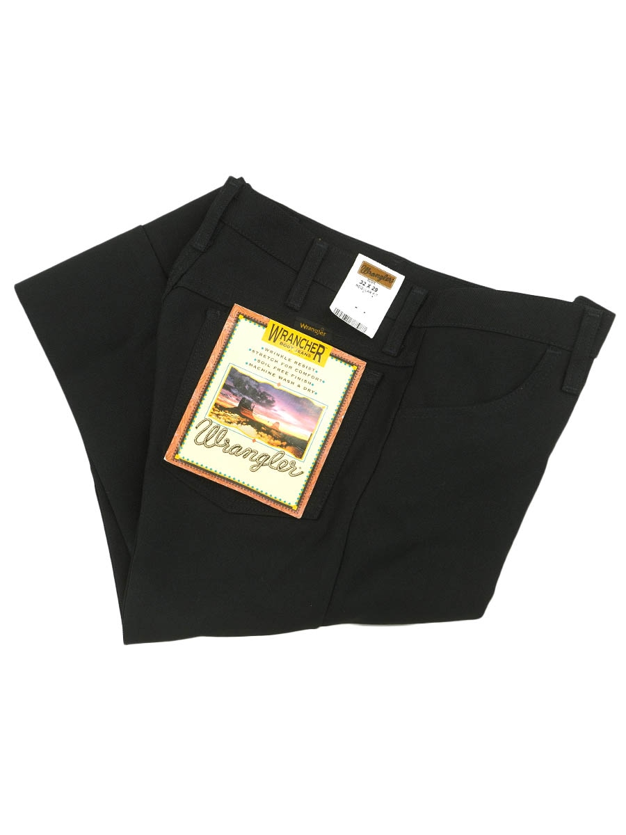 ラングラー /メキシコ製/ランチャーパンツ/デッドストック 美品 Wrangler ラングラー 82NV ランチャー ドレス ジーンズ 紺