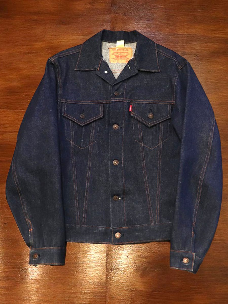 1960s LEVIS 71205E , BIG PATCH , NO WASH , Size 40