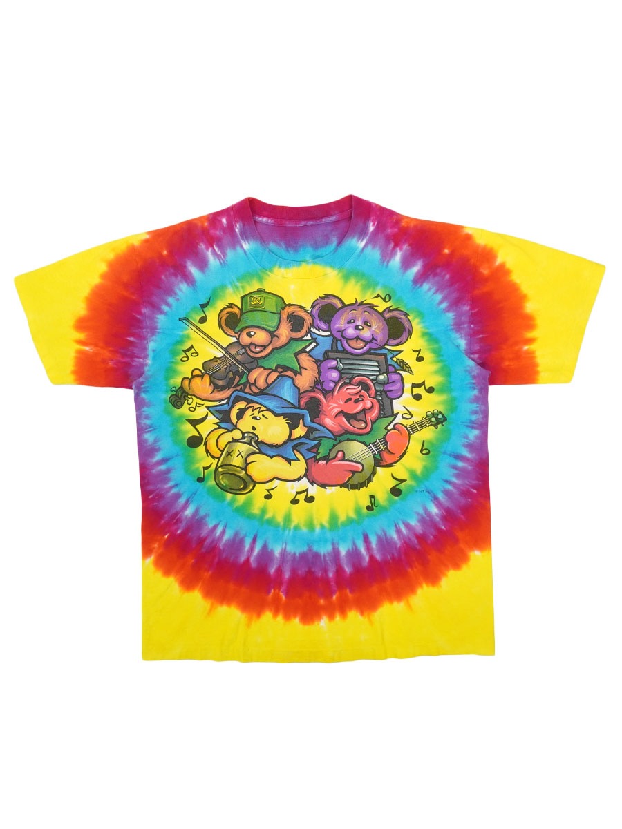90's GREATFUL DEAD ''BIG RIVER JAMBOREE'' タイダイTシャツ 実寸(L位)