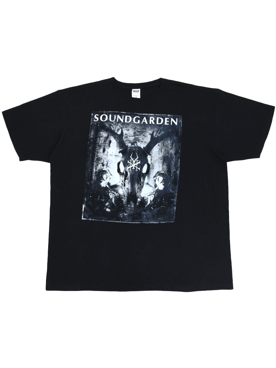 10's anvil ''SOUNDGARDEN'' プリントTシャツ ブラック 表記(2X)