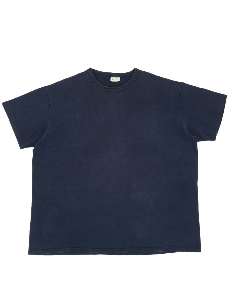80's L.L.Bean×Champion 無地ネイビー Tシャツ 表記(XL) | すべての