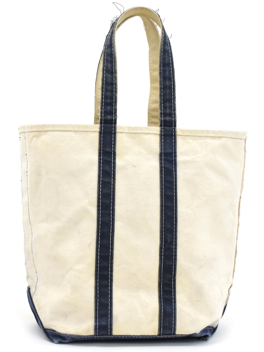 80's L.L.Bean BOAT AND TOTE 生成りx褪せネイビー | すべての商品