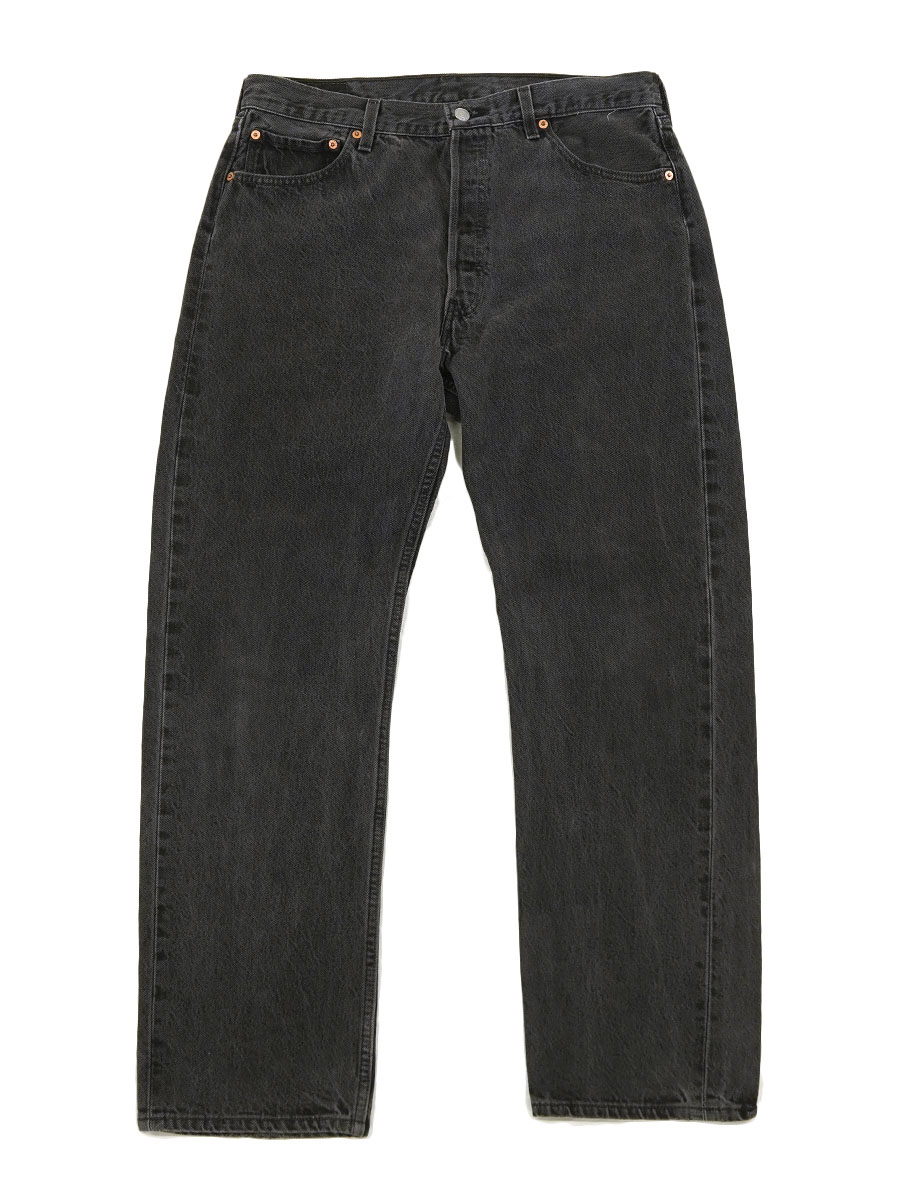 90's Levi's 501 ブラック デニムパンツ 表記(36x30) USA製 | NEW ITEM