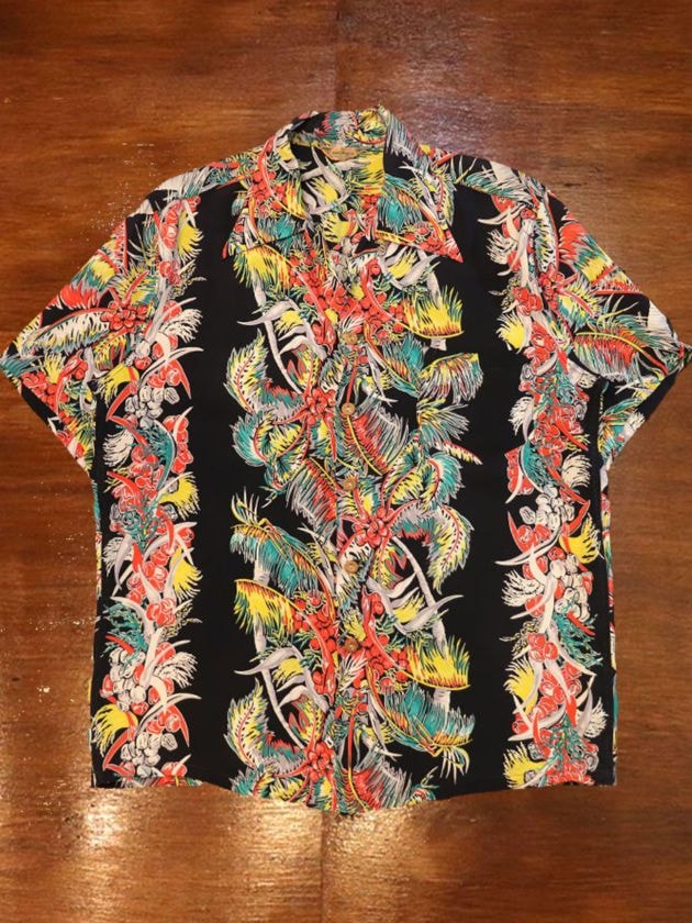 1940s HAWAIIAN SHIRT , Size  M