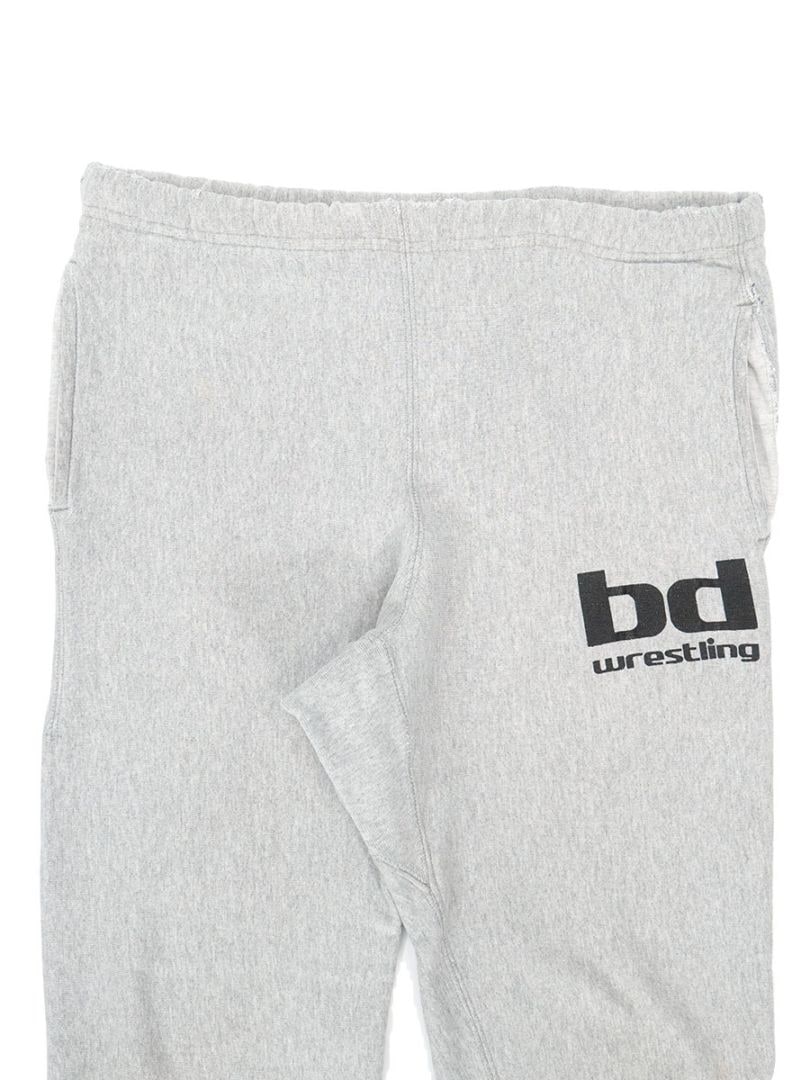 USA製 CAMBER ''bd wrestling'' RWスウェットパンツ グレー 表記(M)