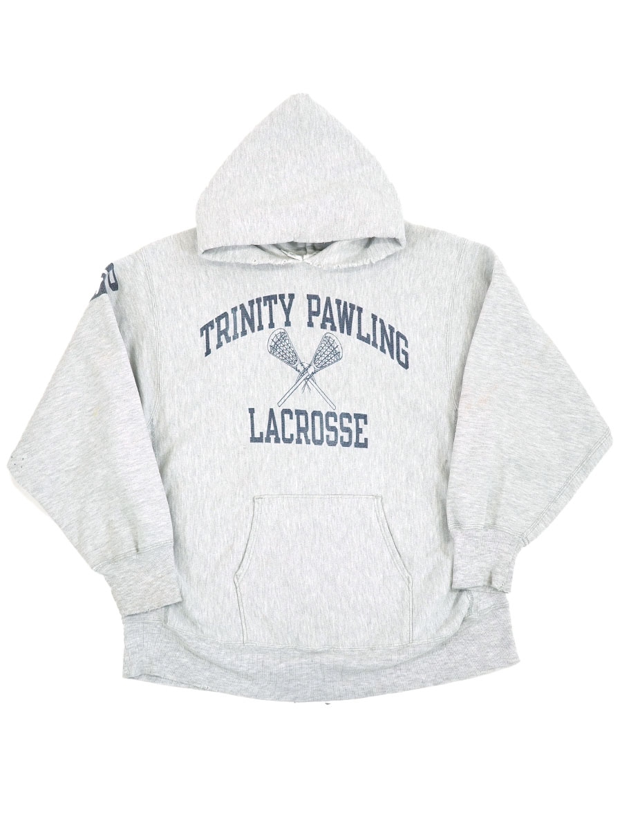 80's プリントタグ チャンピオンRWパーカ ''TRINITY PAWLING LACROSSE
