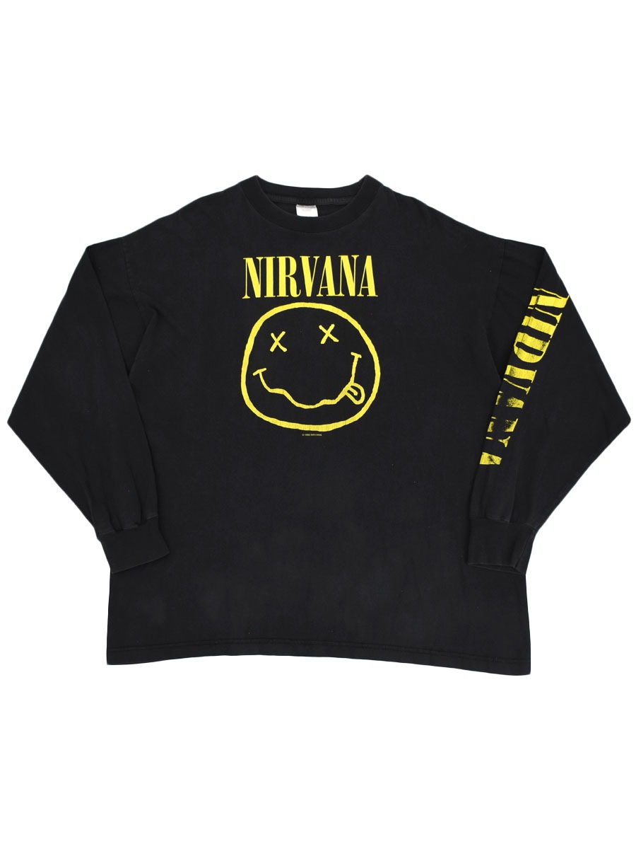 90s ビンテージ ニルヴァーナ Nirvana スウェットシャツ L T