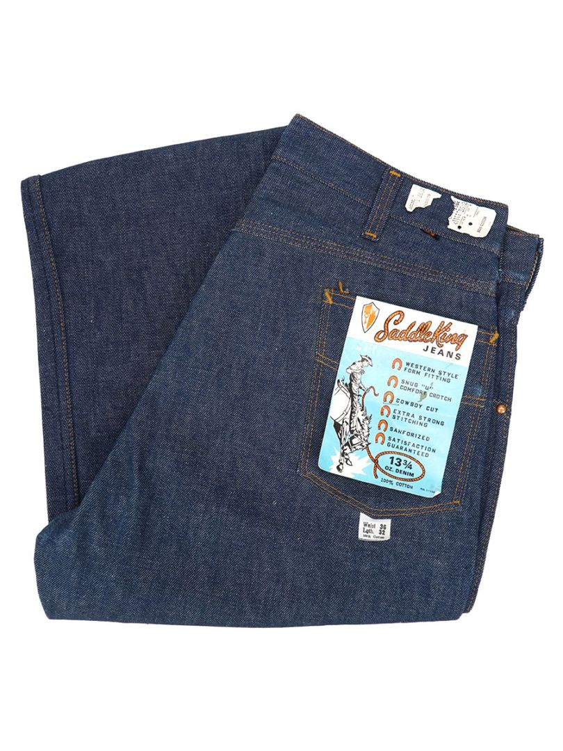 60's～ Saddle King by KEY デニムパンツ 濃紺 表記(36x32