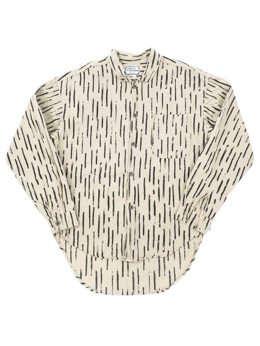 80's～ Direction 総柄 ロングスリーブシャツ 表記(ONE SIZE FITS ALL) USA製
