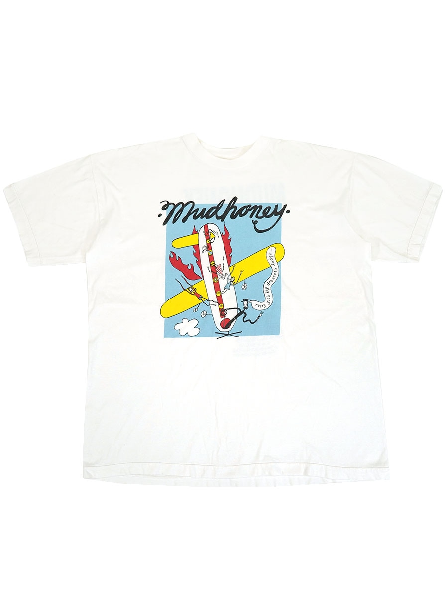 90's MUDHONEY ''Every Good Boy Deserves Fudge'' Tシャツ 表記(XL)