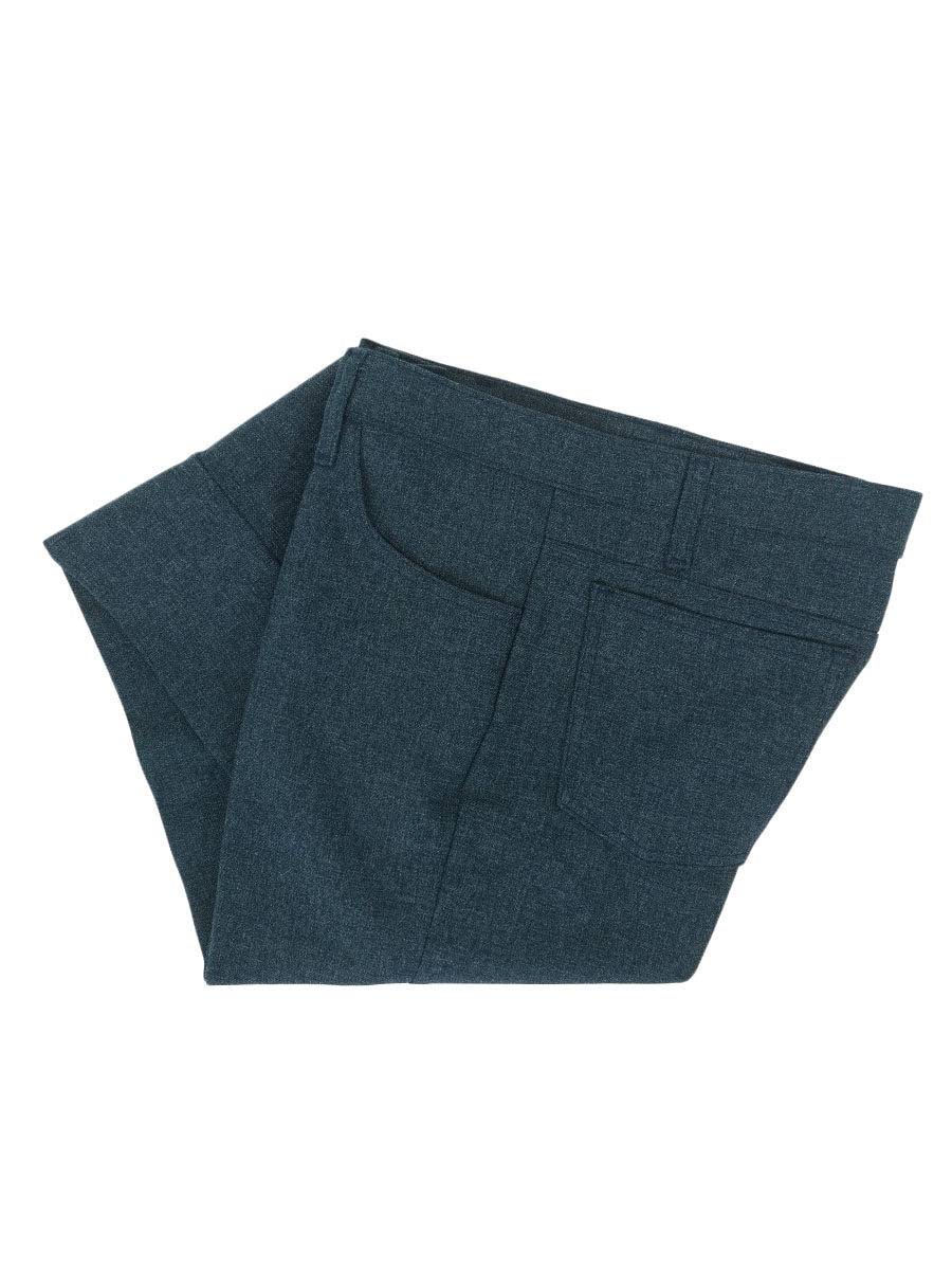 90's Levi's 517 ポリパンツ スチールブルー 表記(31x32) USA製 DEAD