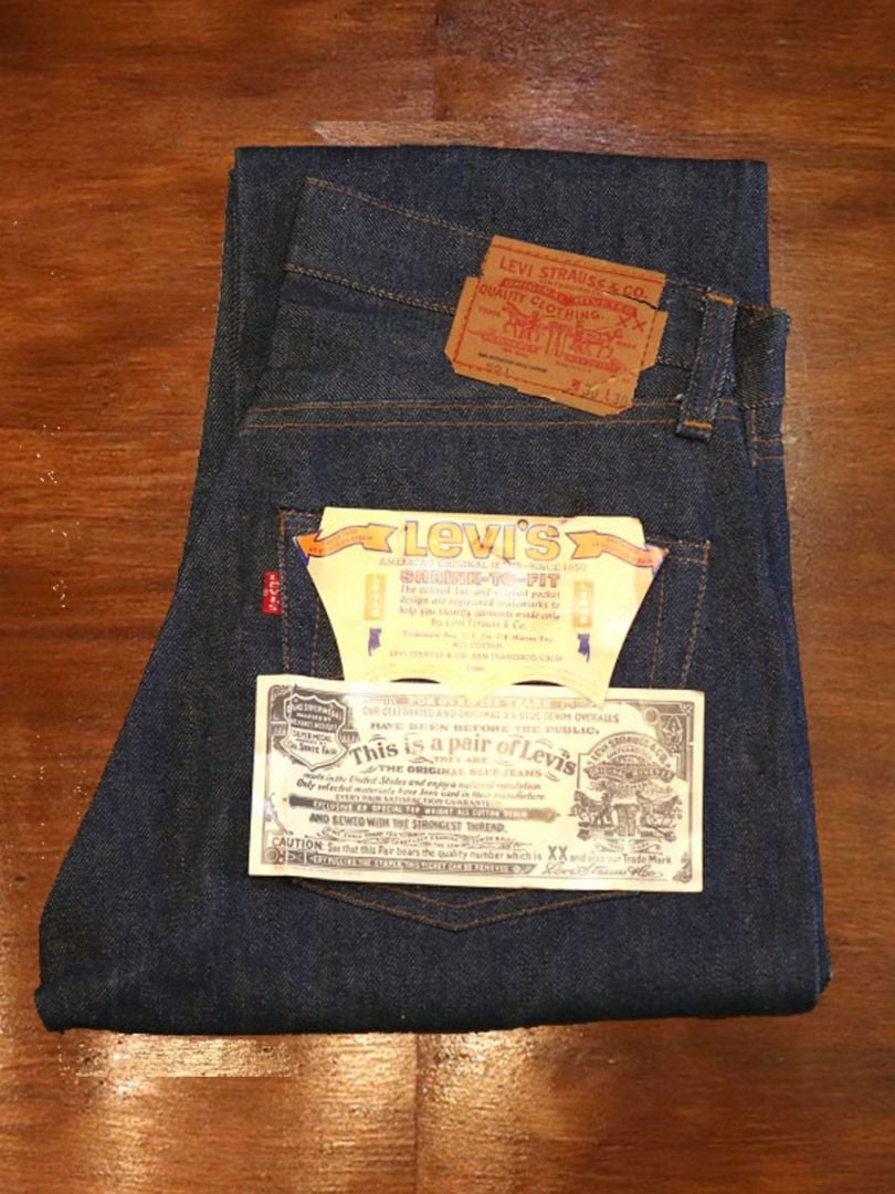1970s DEAD STOCK , Levis 501 SINGLE , Size W30 L30 | NEW ITEM