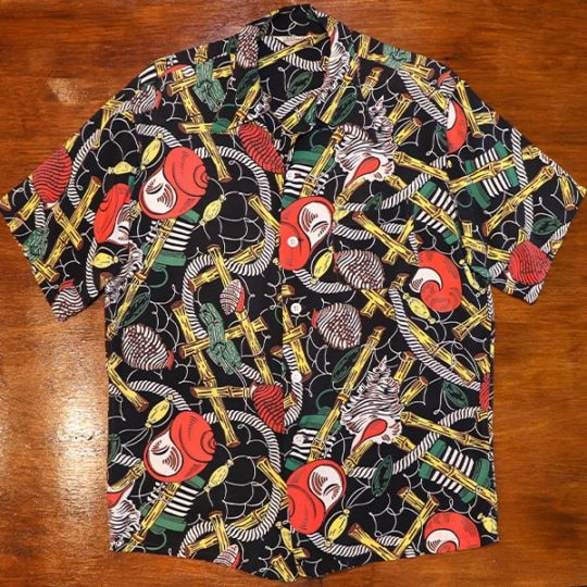 1950s HAWAIIAN SHIRT , Size  M
