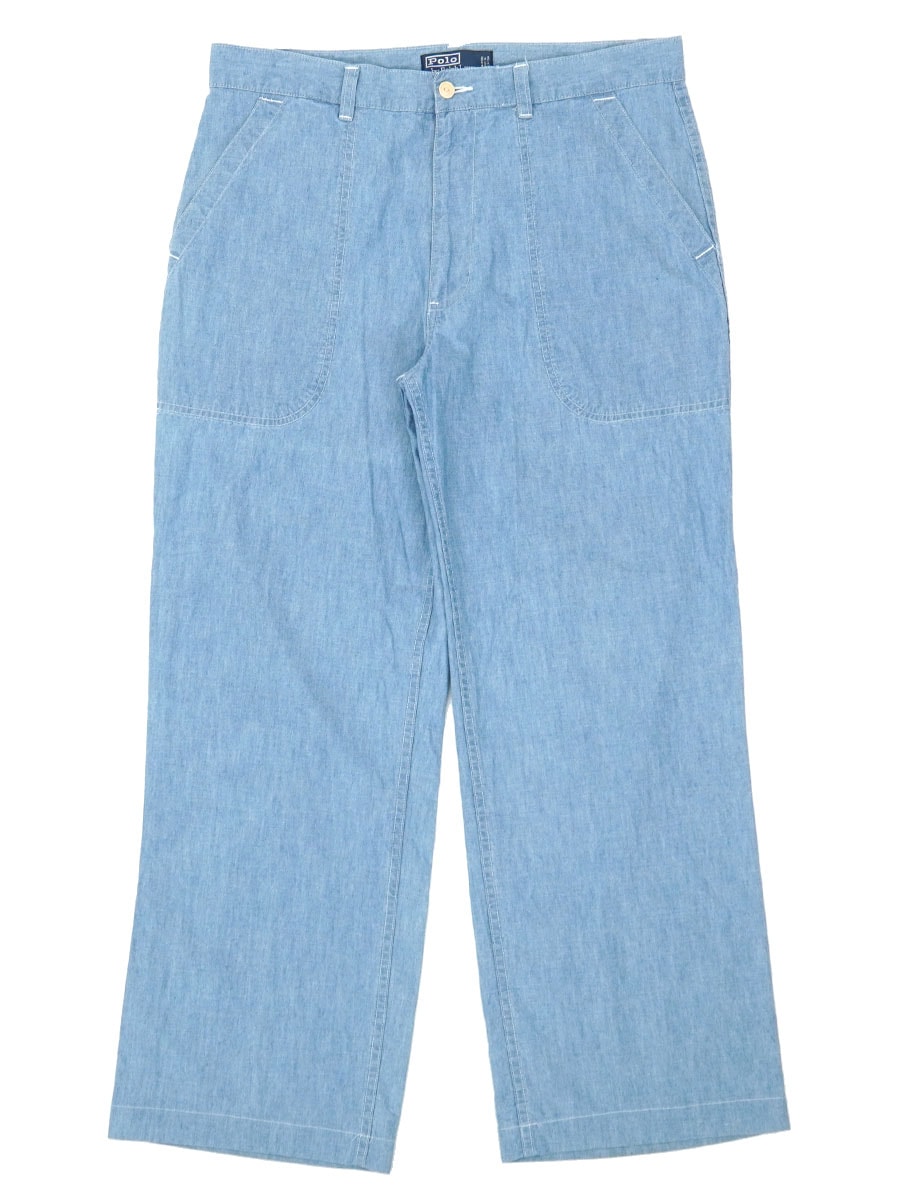 ラルフローレン　ヘンプ　パンツ Polo Ralph Lauren Double Knee Painter Pants ベージュ W32×L30