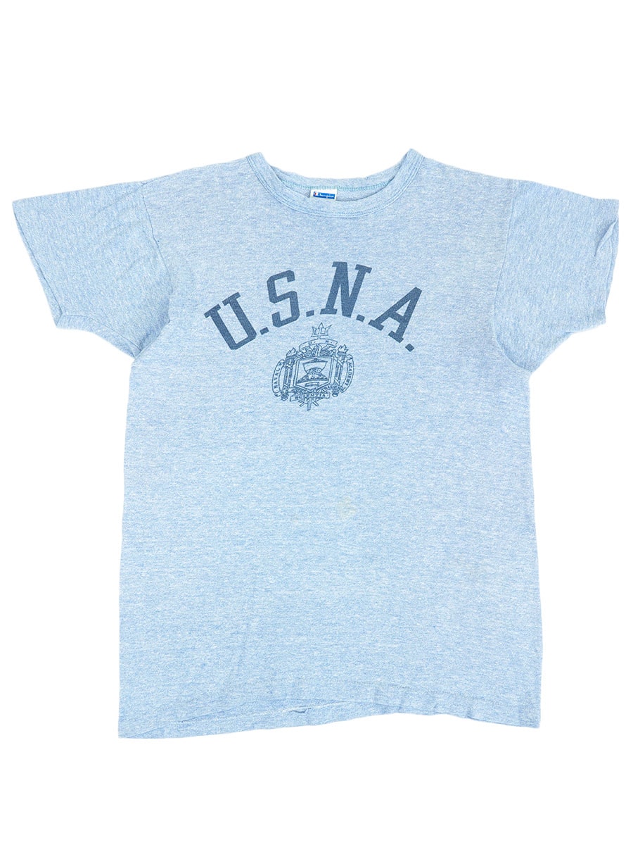 【チャンピオン】70s U.S.N.A. Tシャツ 70s バータグ Champion チャンピオン Vintage ヴィンテージ 70s バータグ後期
