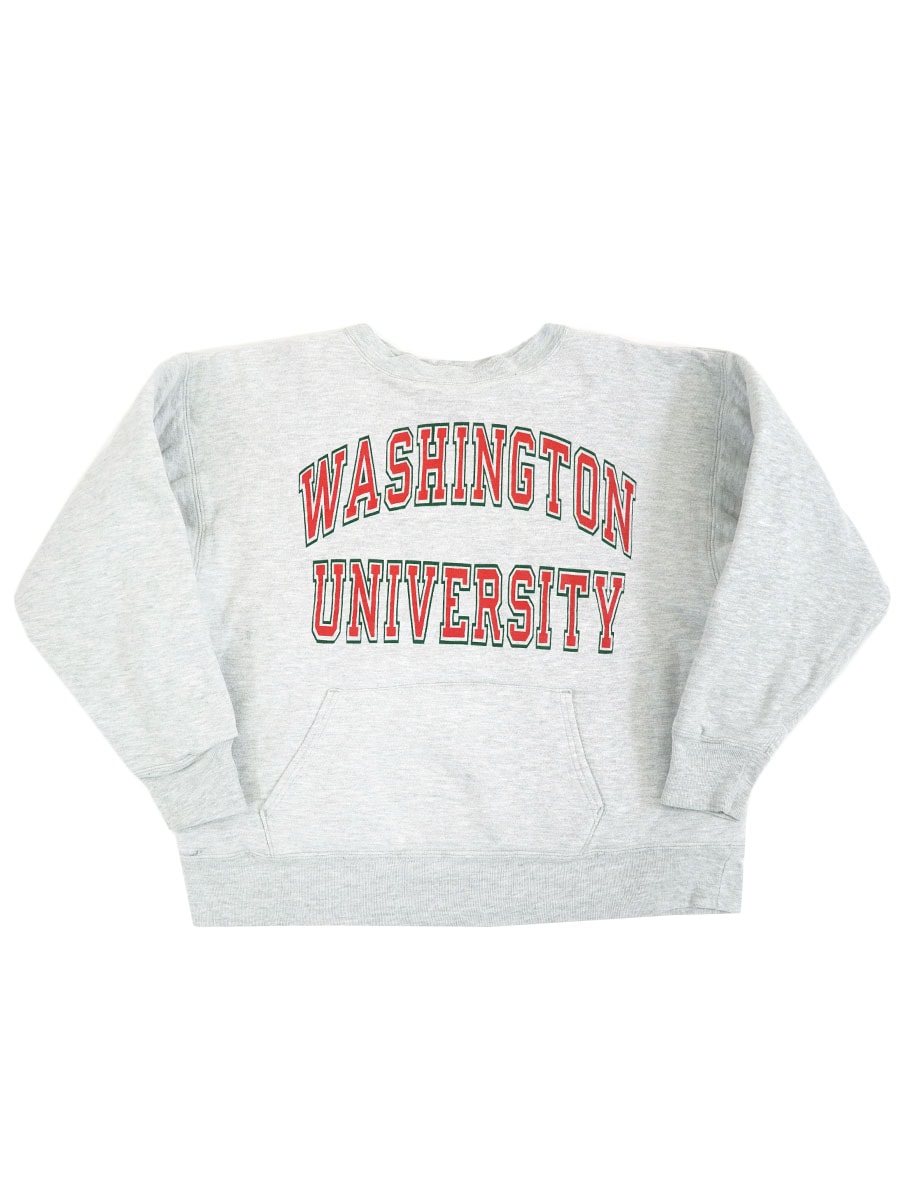 80's プリントタグ チャンピオンRW ''WASHINGTON UNIVERSITY'' 表記(L) Wフェイス