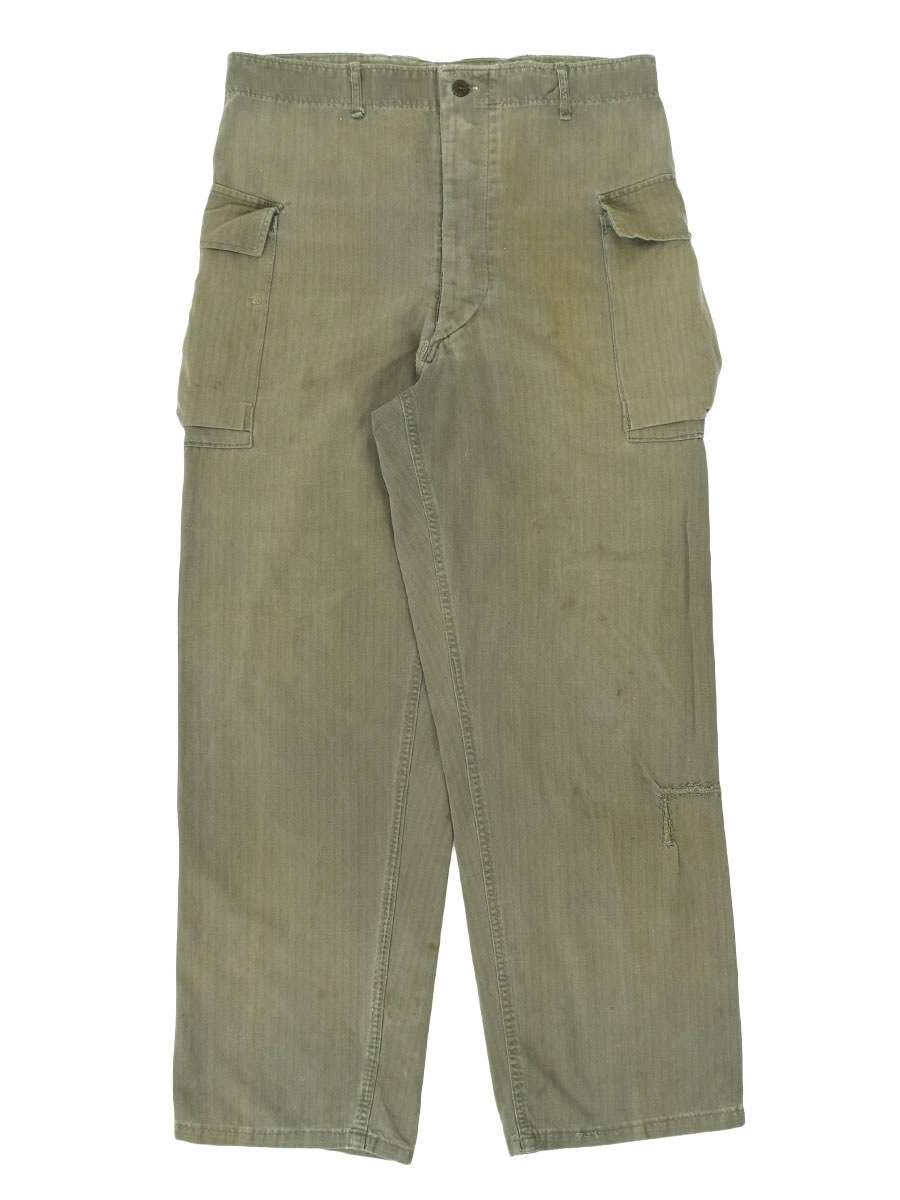 40's U.S.ARMY M-43 HBTパンツ 実寸(36x32位) | すべての商品