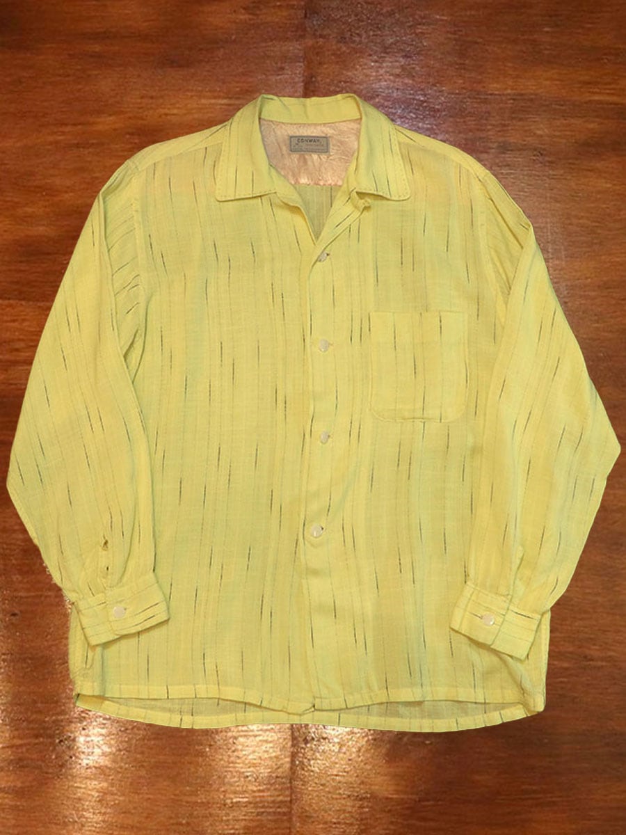 1950s L/S ROCKABILLY SHIRT , Size M