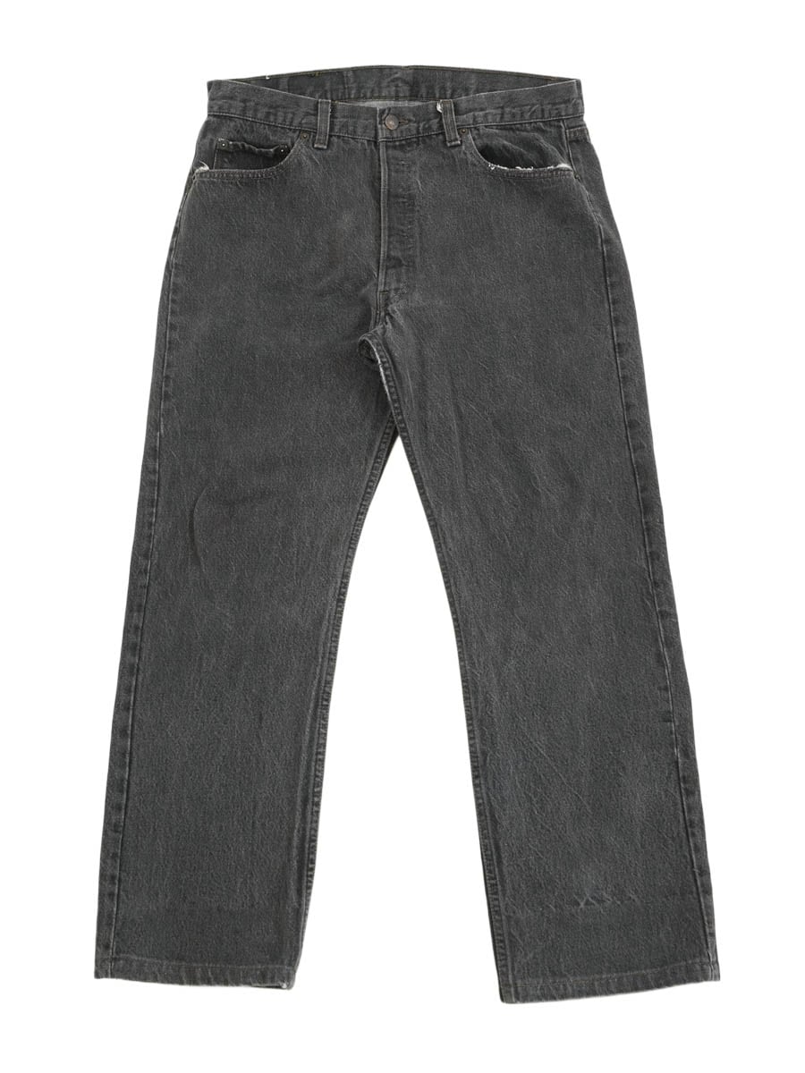 90's Levi's 501 ブラック デニムパンツ 表記(36x32) USA製