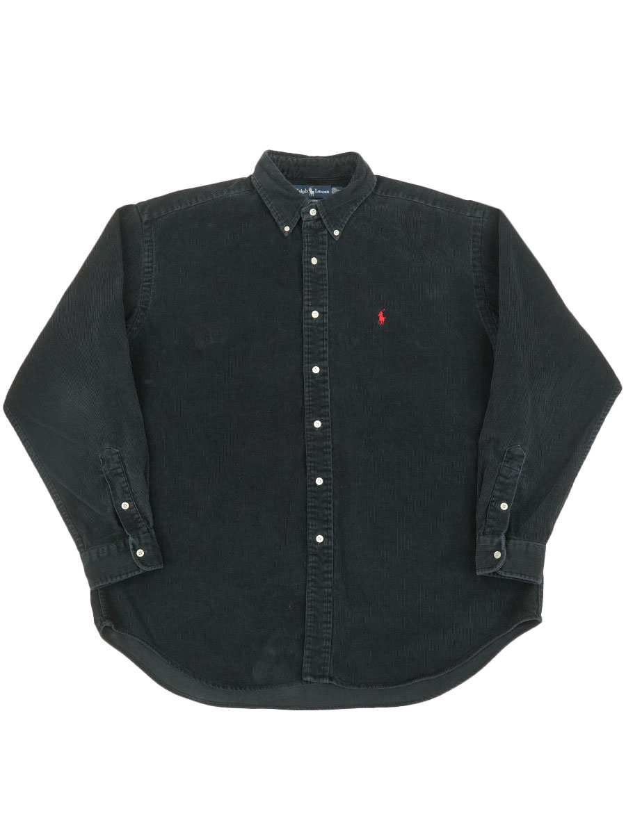 ラルフローレン BLAIRE 太畝コーデュロイ ボタンダウンシャツ 表記(XL