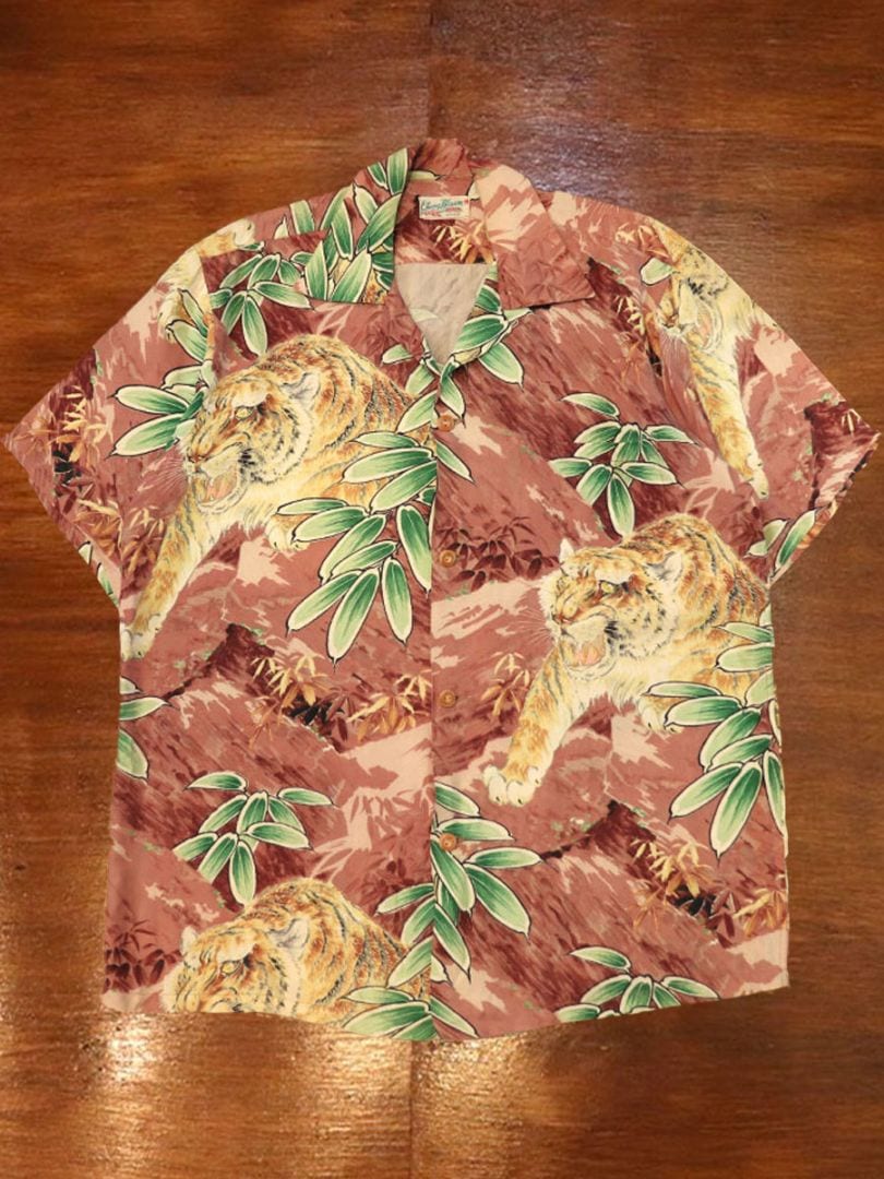 1950s HAWAIIAN SHIRT , Size  M