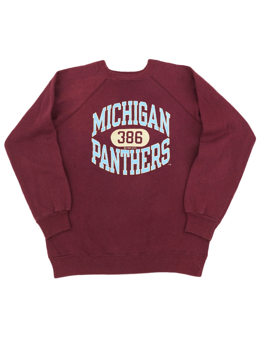 80's トリコタグ チャンピオン ''MICHIGAN PANTHERS'' 3段プリント