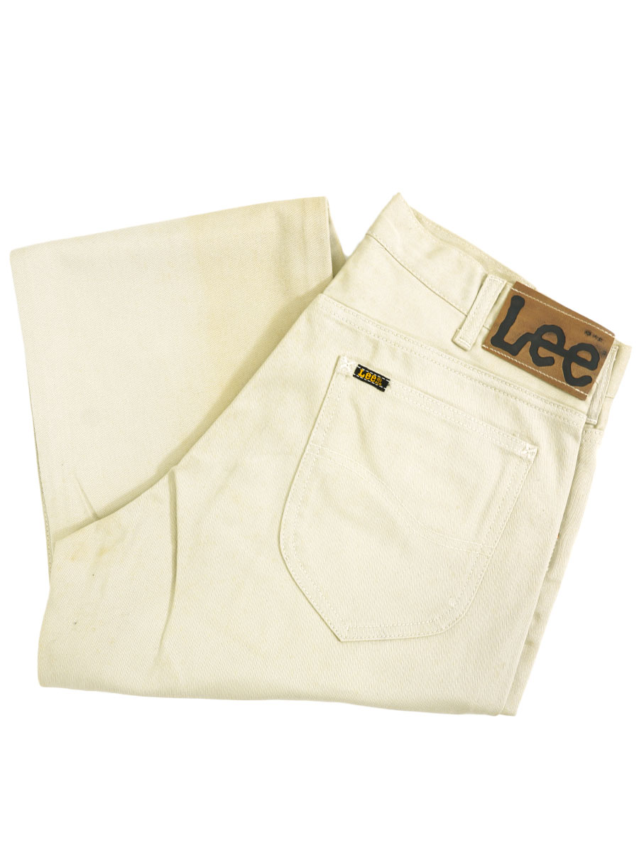 60's～ Lee 100Z ウエスターナ サテンパンツ 実寸(32x30位) DEAD 耳付き
