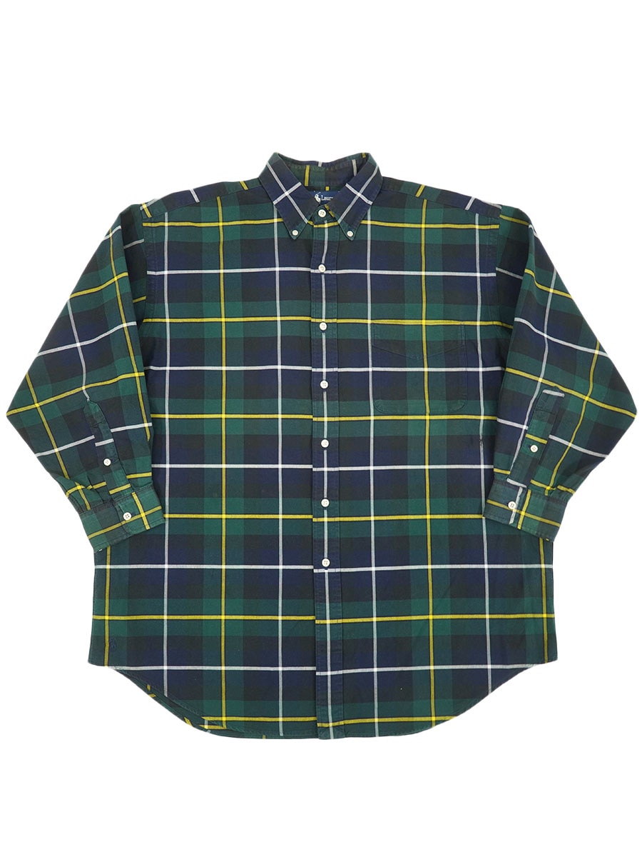 ラルフローレン　タータンチェックシャツ チェック ビッグ シャツ （シャツ・ブラウス）｜POLO RALPH