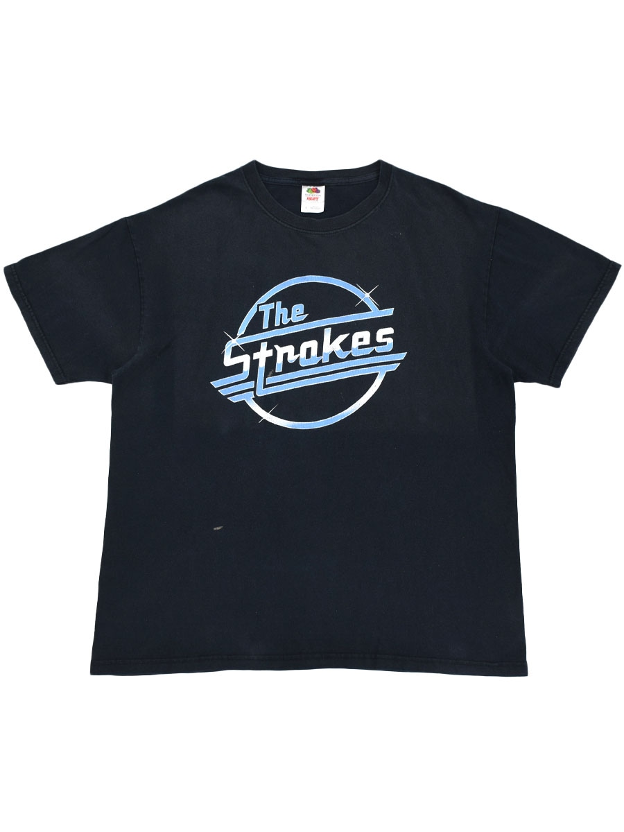 00's FRUIT OF THE LOOM ''The Strokes'' プリントTシャツ ブラック
