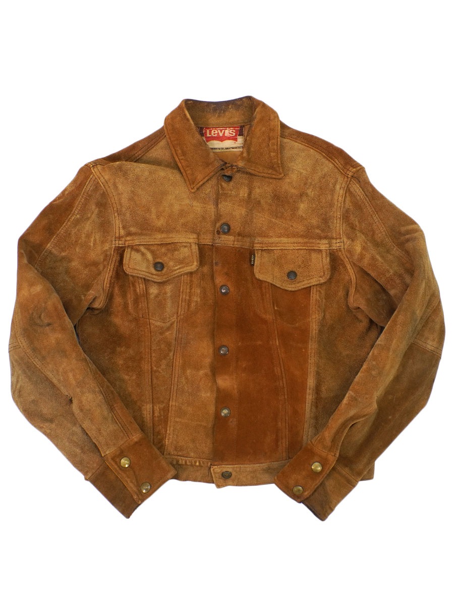 50s Levi’s 3rdタイプ　スウェードジャケット　BIGE 50's Levi's BIG-E ショートホーン 3rdタイプ スエード