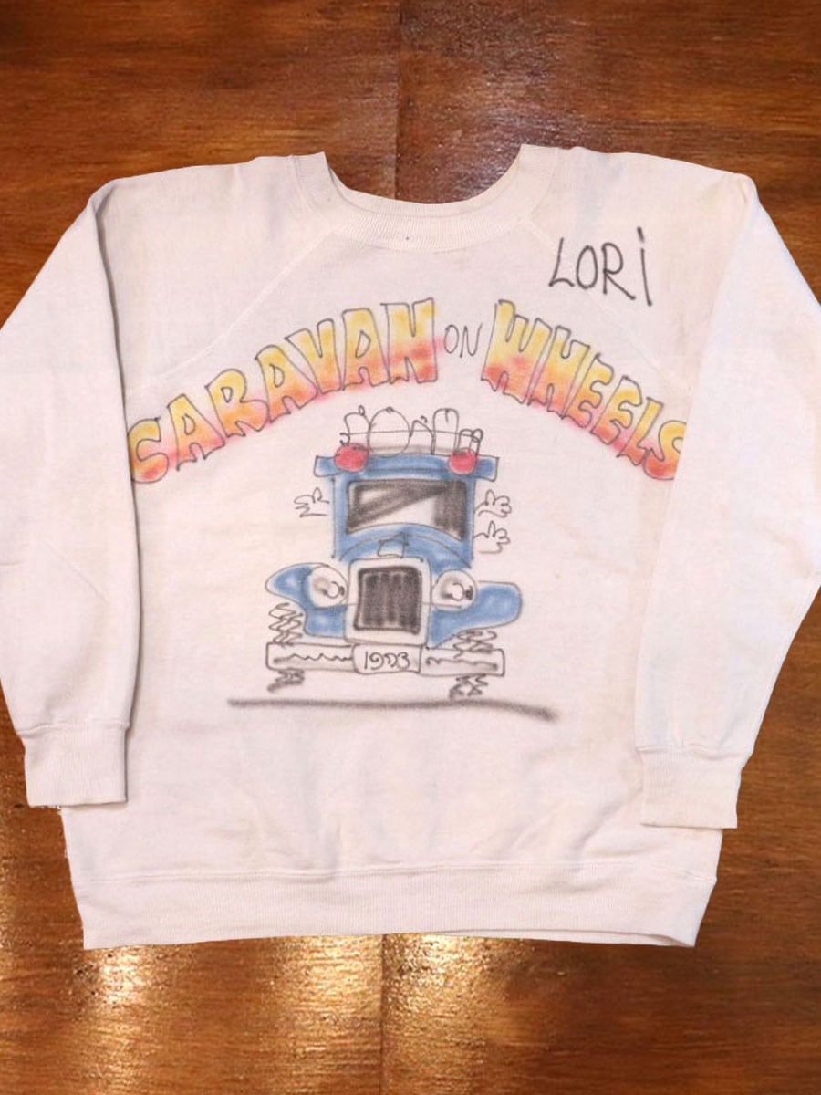 1960s AIR BRUSH SWEAT , Size M