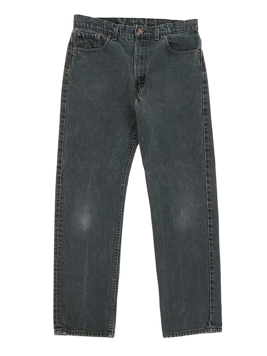な*せ様 90s Levi's 505 鬼フェード 美色 ブラック W32 極上 90's～ Levi's 505 ブラックデニムパンツ 表記(36x32) USA製 | すべて