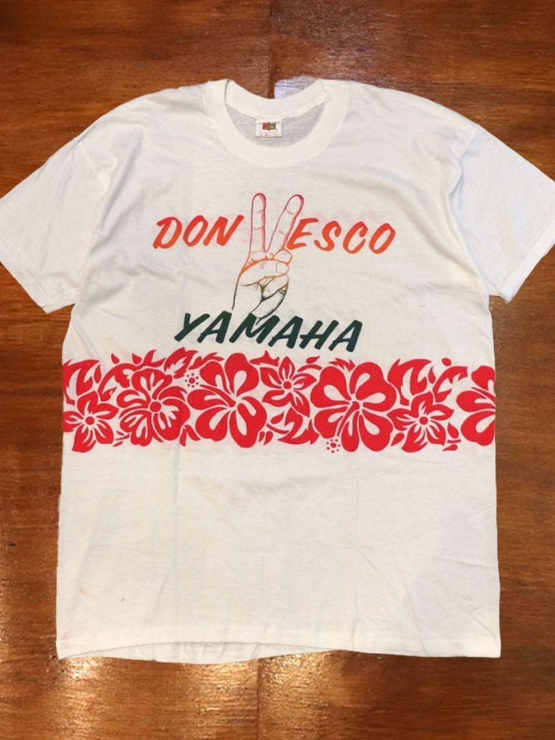 1970s DEAD STOCK , YAMAHA DON VESCO , Size XL
