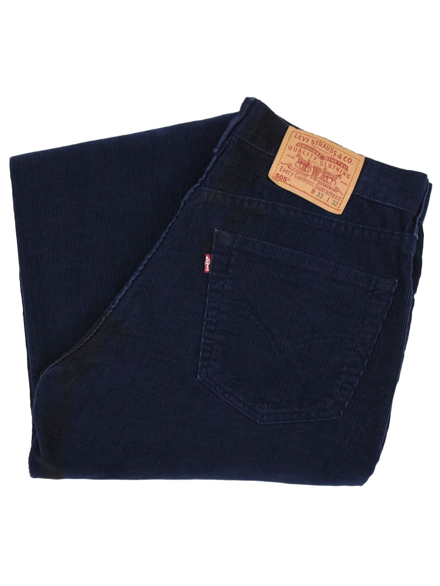 00's Levi's 505 コーデュロイパンツ ネイビー 表記(33x32) | すべての