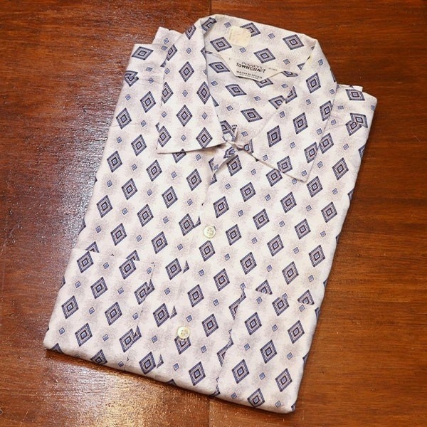1950s DEAD STOCK , S/S SHIRT , Size L