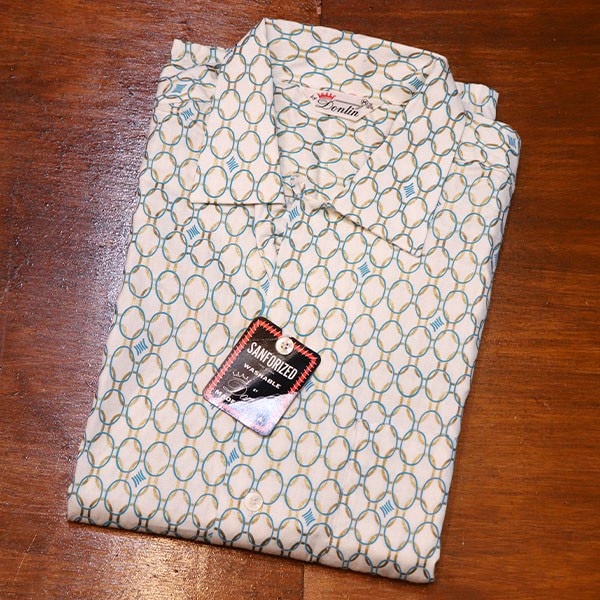 1960s DEAD STOCK , S/S SHIRT , Size M