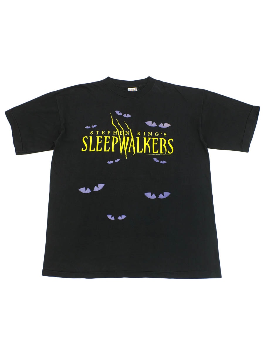 90's CLASSIC-T ''STEPHEN KING'S SLEEPWALKERS'' 両面プリントTシャツ 表記(L)