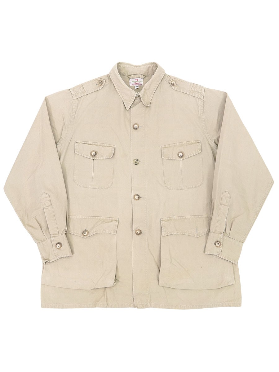 うのにもお得な 70's 表記(40 サファリジャケット ''Safari'' Abercrombie&Fitch ジャケット・アウター