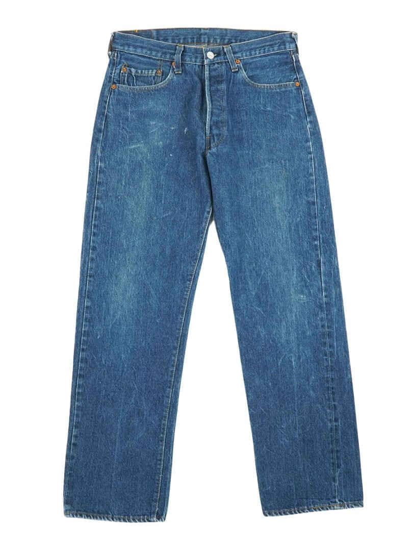 80's Levi's 501 66後期 赤耳 デニムパンツ 実寸(32x30位)