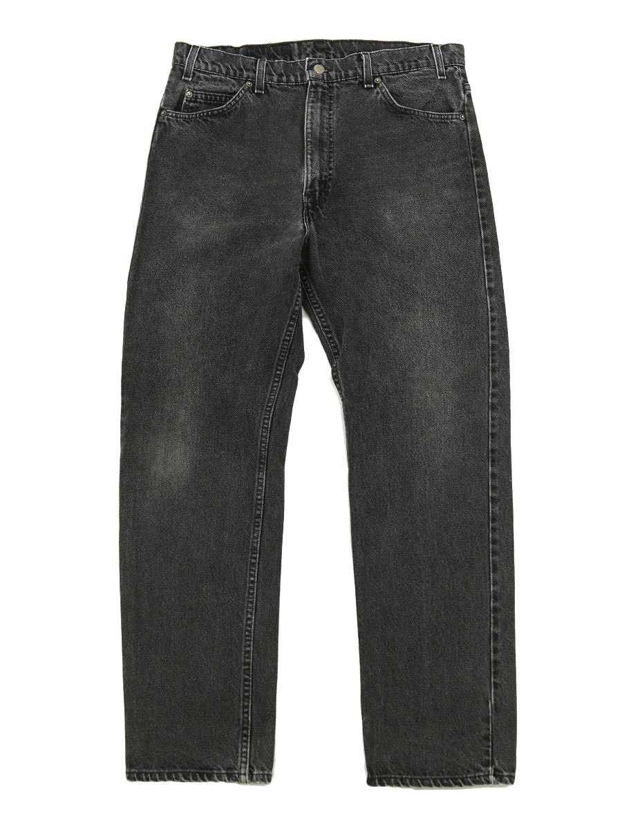 90's Levi's 505 ブラックデニムパンツ 表記(36x30) | すべての商品
