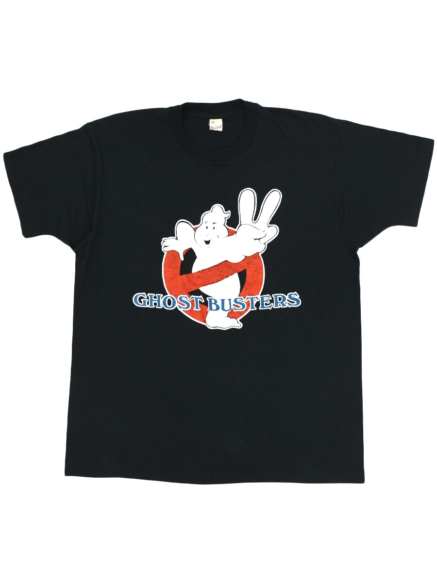 80s ゴーストバスターズ2 Tシャツ フェード 黒 L相当 80's～ SCREEN STARS ''ゴーストバスターズ2'' プリントTシャツ