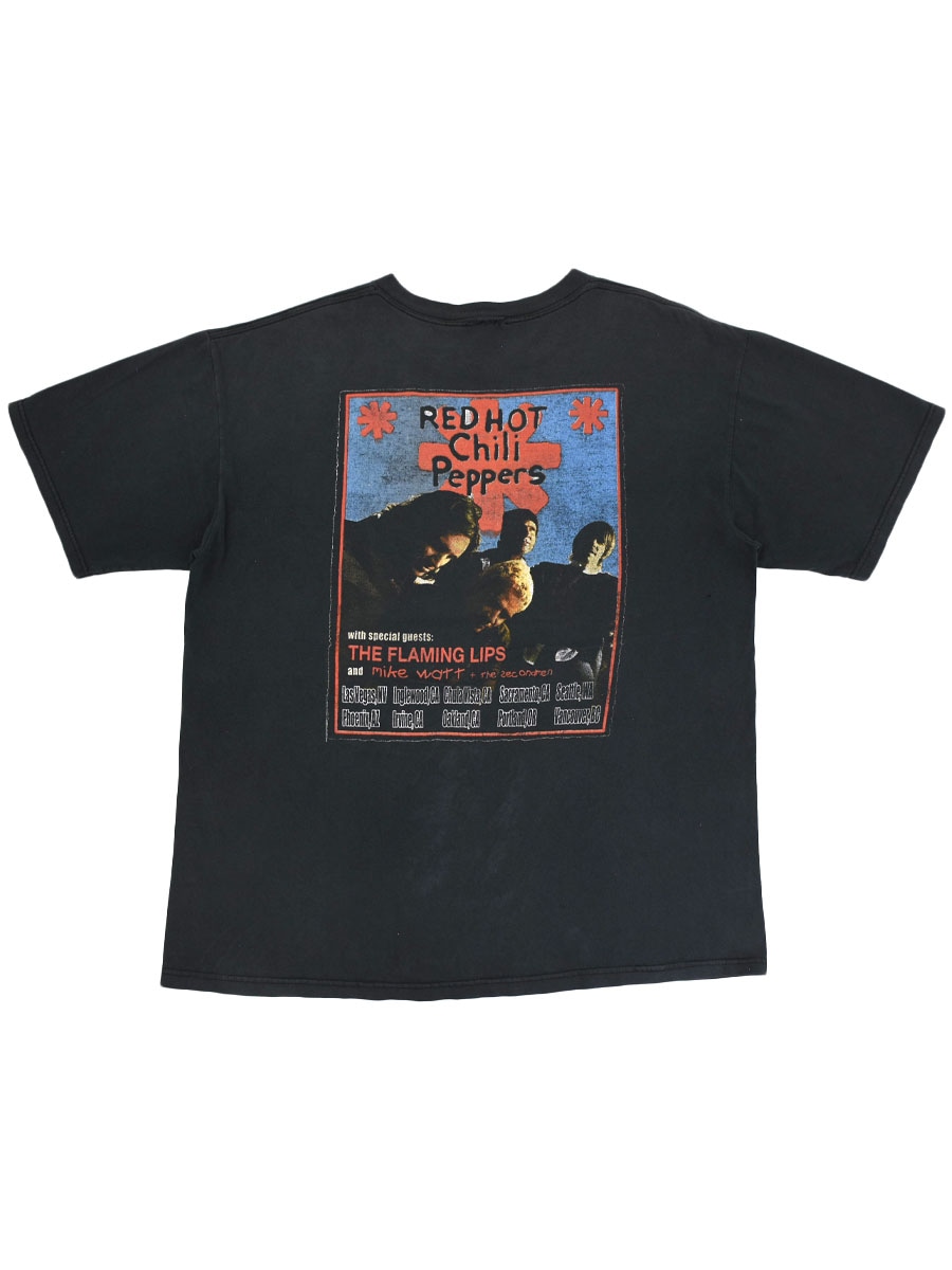 RED HOT CHILI PEPPERS バンドT M 両面プリント 古着 レア柄 希少 レッチリTシャツ 両面プリント バンドTシャツ RED