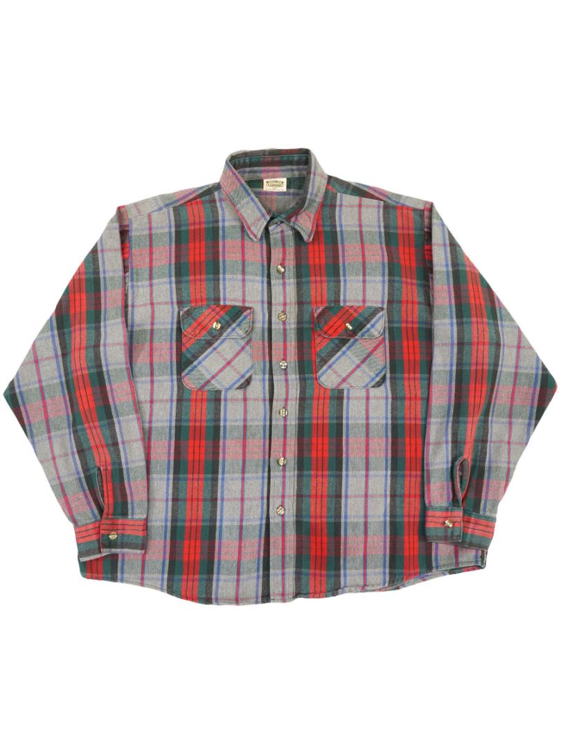 90's FIVEBROTHER 好配色チェック フランネルシャツ 表記(2XL) USA製