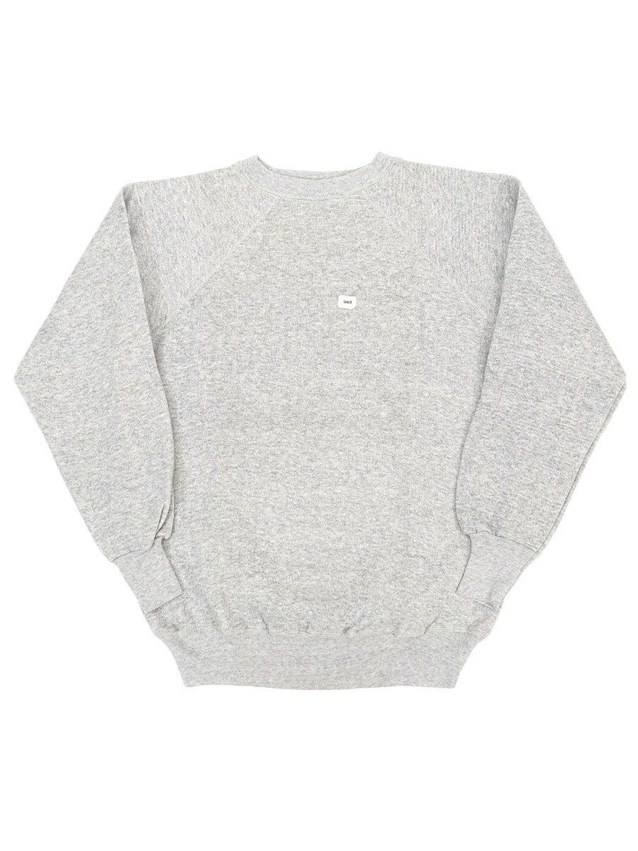 正規代理店 60's～ 霜降り ラグランスウェット 無地 SHIELD WIND Hanes トップス