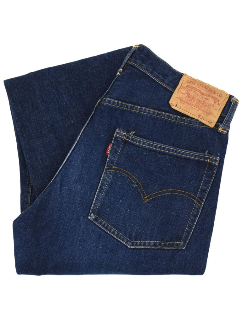 60's Levi's 501 BIG-E Aタイプ デニムパンツ 濃紺 表記(31x33)