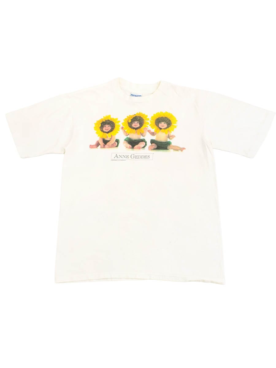 90's All Sport ''ANNE GEDDES'' フォトプリントTシャツ 表記(L