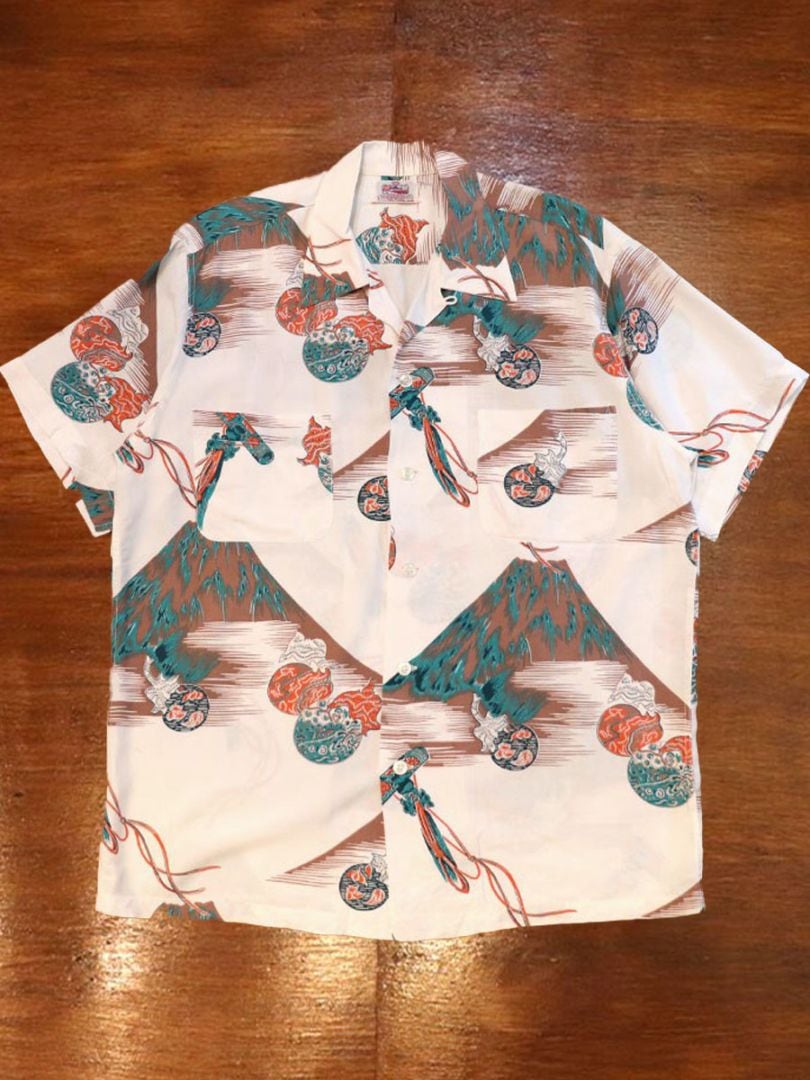 1950s HAWAIIAN SHIRT , Size  M